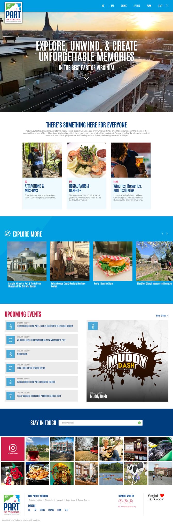 Best Part of Virginia Homepage