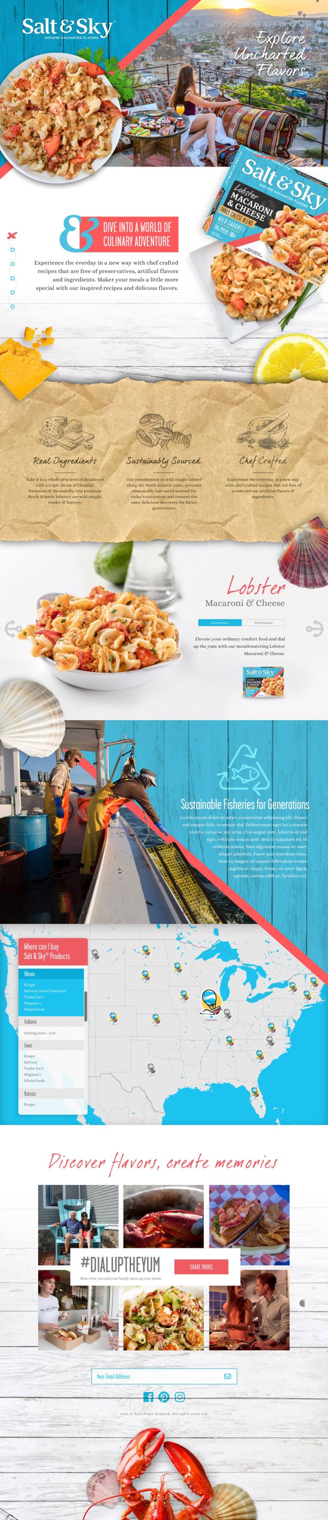 Salt & Sky Homepage